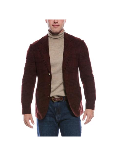 Brunello Cucinelli Brunello Cucinelli Wool, Silk & Cashmere-Blend Blazer