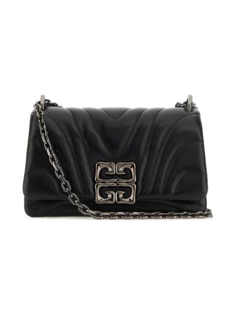 Givenchy Black Leather Small 4g Soft Shoulder Bag