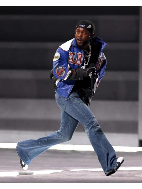 Other Designers Los Angeles Apparel - KENDRICK LEMAR STYLE FLARE JEANS CALIFORNIA LIFE STYLE