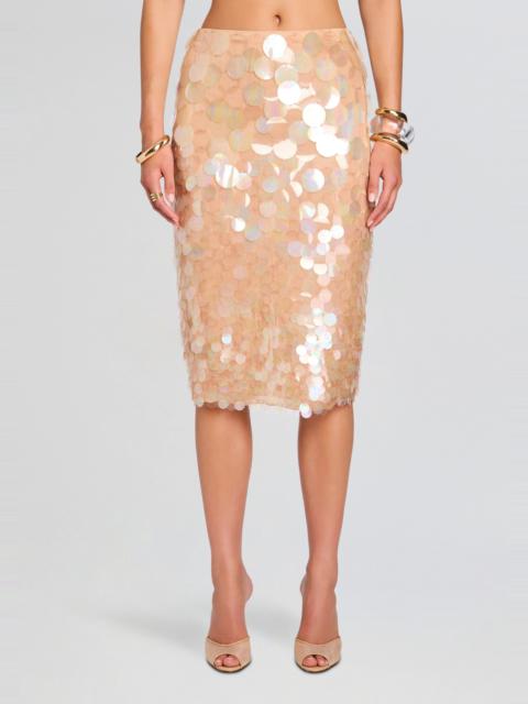 RETROFÊTE RILEY SEQUIN SKIRT