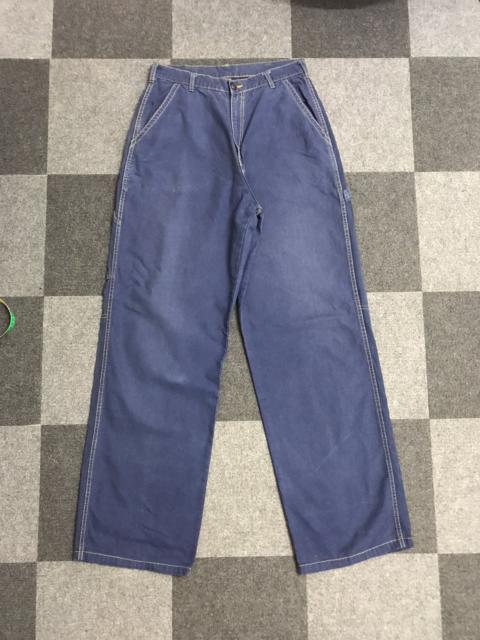 Other Designers Vintage - ROUGH&TOUGH Japan Light Duck Canvas Baggy Carpenter Pant