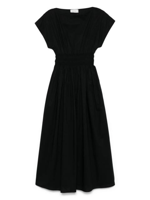MATTEAU shirred-waist midi dress