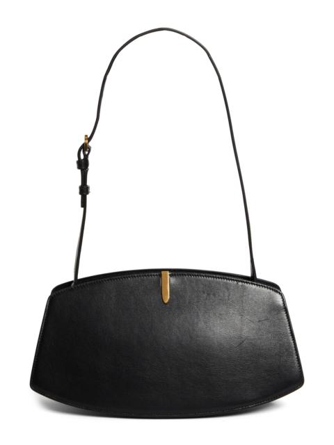 SAVETTE SAVETTE The Florence Leather Shoulder Bag in Black at Nordstrom