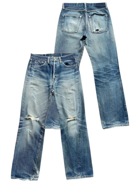 Other Designers Denime Orrizonti Japan Selvedge Distressed Denim Jeans 29x28