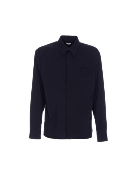 Bottega Veneta Bottega Veneta Men Light Wool Shirt