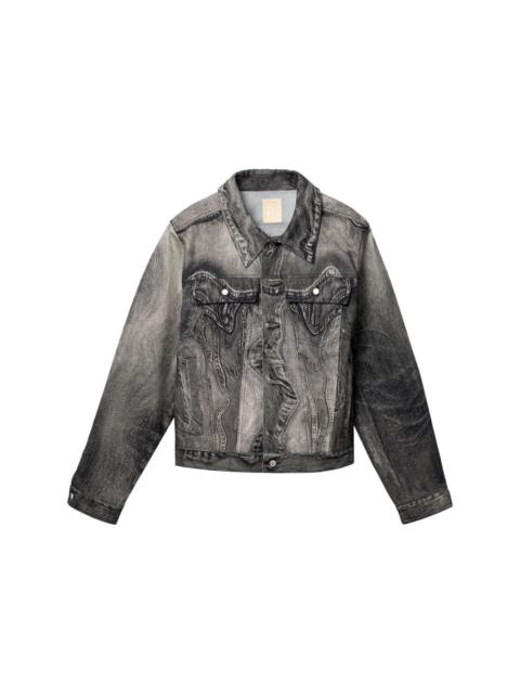 CAMPERLAB swirl-print denim jacket