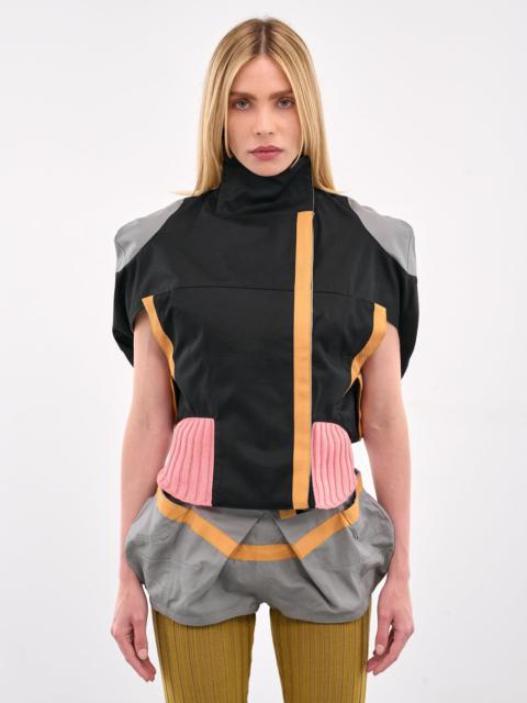 Kiko Kostadinov Mixed-Material Jacket