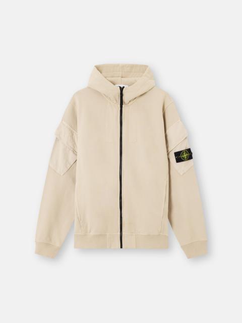 Stone Island 6100009 BRUSHED ORGANIC COTTON FLEECE