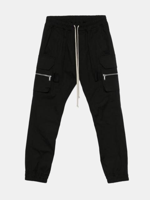 Rick Owens Black Mastodon Cargo Pants