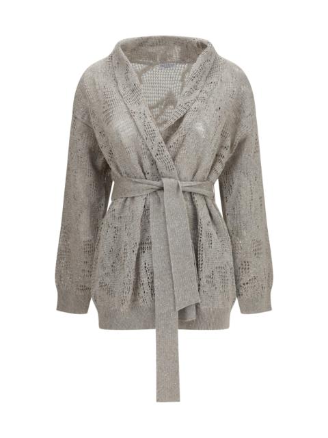 Brunello Cucinelli Brunello Cucinelli Women Cotton And Linen Cardigan