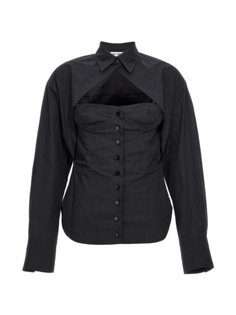THE ATTICO 'Bustier' shirt