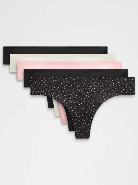 lululemon InvisiWear Mid-Rise Thong Underwear *5 Pack