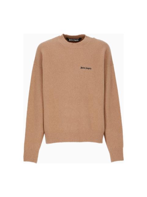 Palm Angels Logo Crewneck Sweater