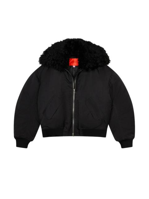 ECKHAUS LATTA Eckhaus Latta Zip Up Bomber Asphalt