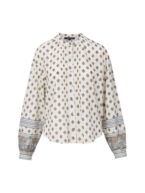 VERONICA BEARD LOLLIE BLOUSE