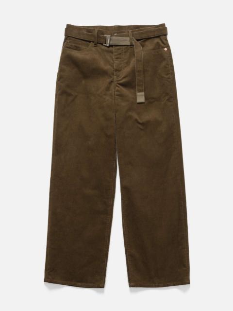 sacai Corduroy Pants Khaki