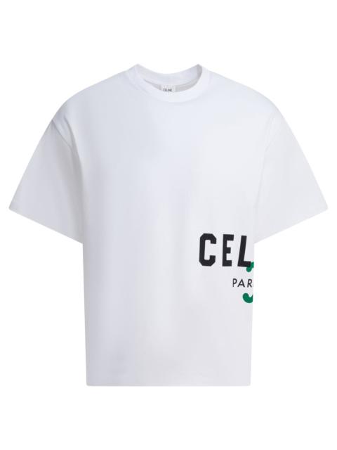 CELINE Celine Cotton T-shirt With Logo