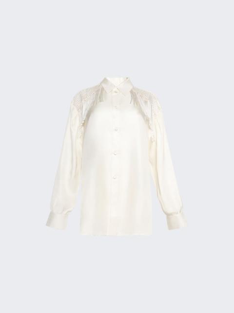 diotima Epaullette Shirt Off-white