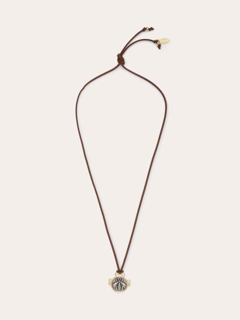 RAMY BROOK Delilah Suede Pendant Necklace