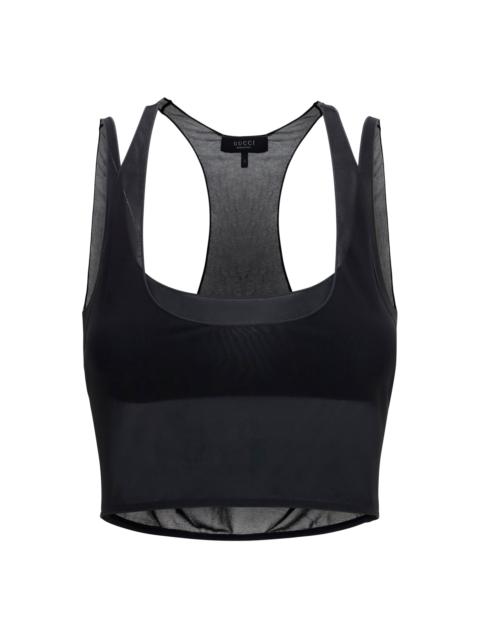GUCCI Gucci Viscose Bralette Black Women