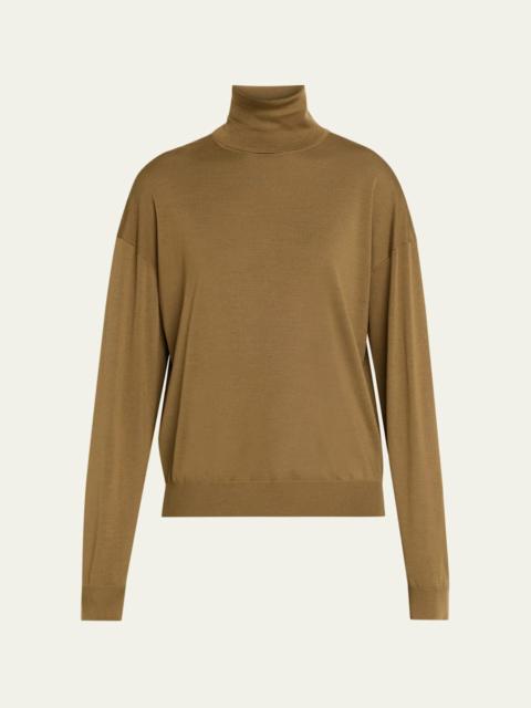 SAINT LAURENT Wool Turtleneck Sweater