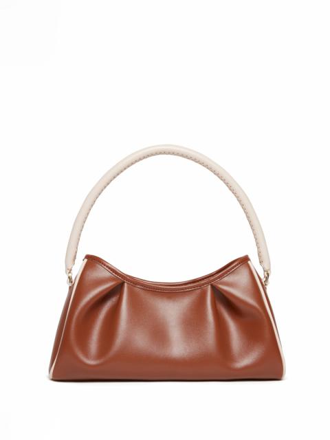 Elleme Dimple Leather Cognac/Beige