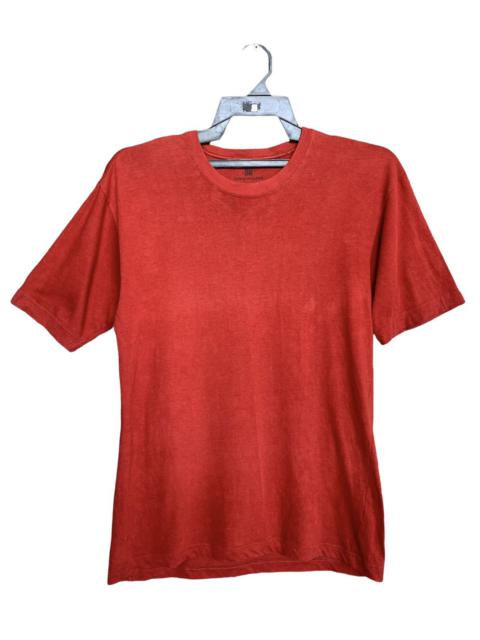 Other Designers Issey Miyake Plain Marron Faded T Shirt