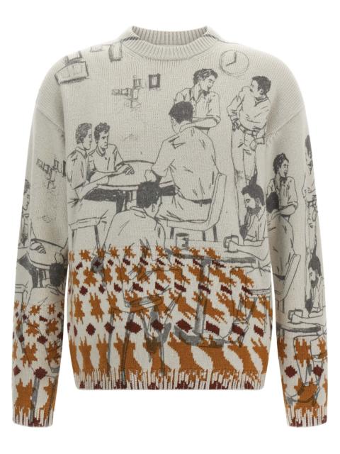 Other Designers J.W.Anderson Men Jacquard Pattern Sweater