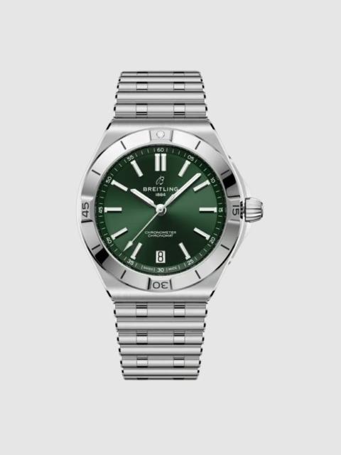 BREITLING Breitling Chronomat Automatic Green Dial Men's Watch AB3114101L1A1