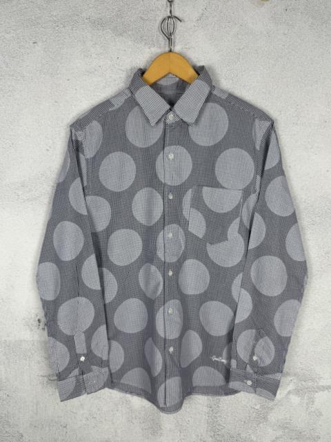 Other Designers Goodenough Polkadot Gingham Button Up Shirt