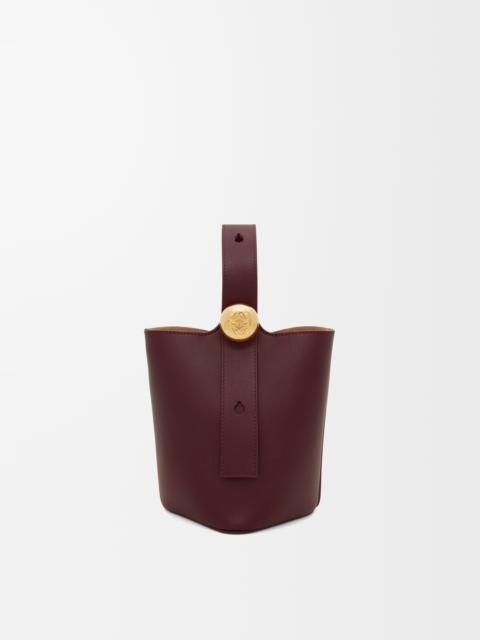 Loewe Mini Pebble Bucket bag in mellow calfskin