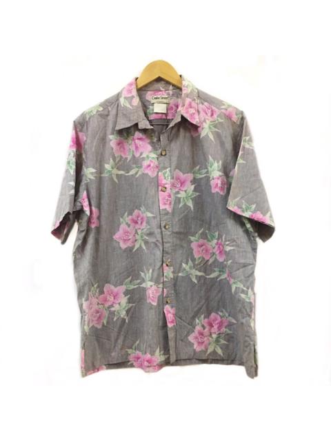 Other Designers Vintage - Vtg Cooke Street Floral Hawaiian Shirt