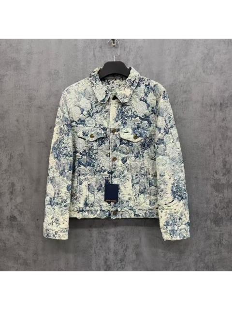 Louis Vuitton Louis Vuitton Boro Heavyweight Floral Denim Jacket