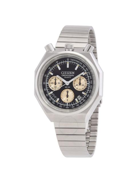 Other Designers Citizen Tsuno Chronograph Quartz Black Dial Men's Watch AN3700-54E