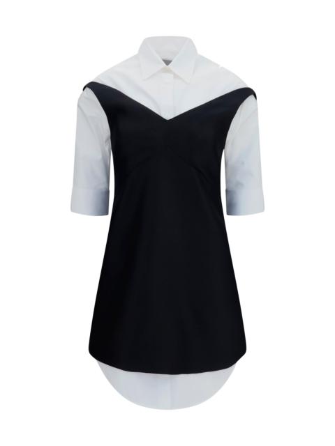 BALENCIAGA Balenciaga Women Hybrid Shirt Dress