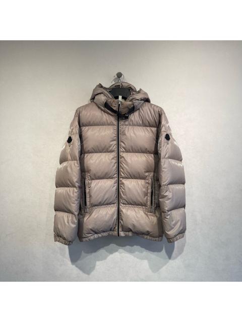 Moncler Moncler x 1017 Alyx 9SM collaboration logo light gray down jacket