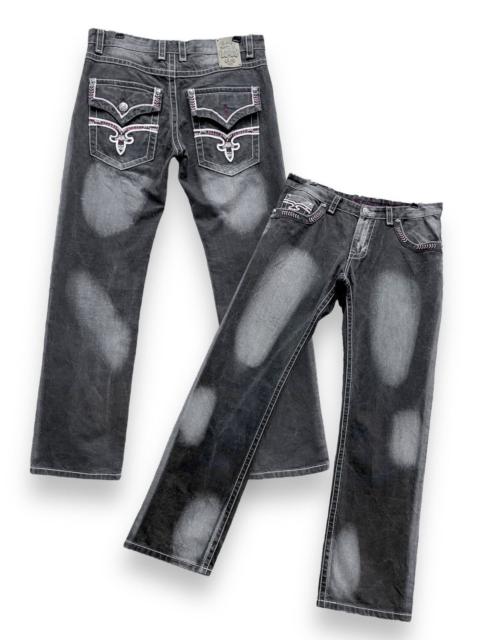 Other Designers Rock Revival - 90’s ROCKREVIVAL Bleach wash Tribal Chrome Hearts Style