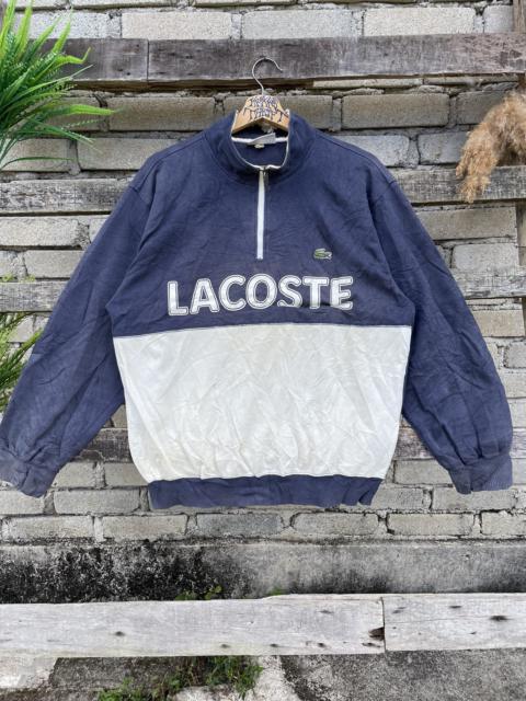 Other Designers Vintage - 💥Vintage Lacoste Big Logo Spell Out Distressed Sweetshirts
