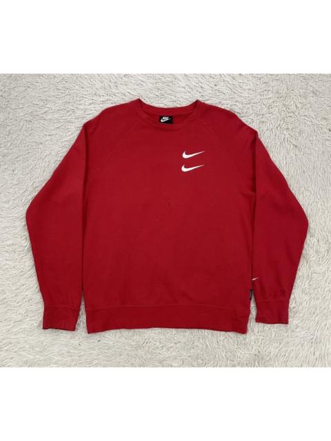 Nike Nike Double Swoosh & Big Logo Sweatshirt
