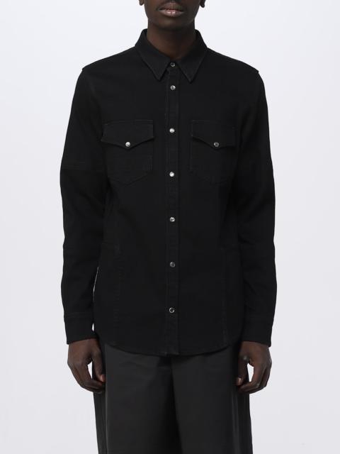 Alexander McQueen McQueen shirt in stretch denim