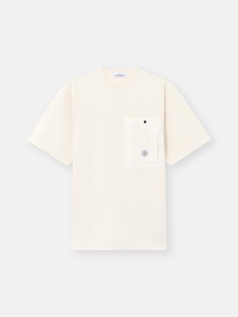 Stone Island 2100004 COMBED ORGANIC COTTON JERSEY