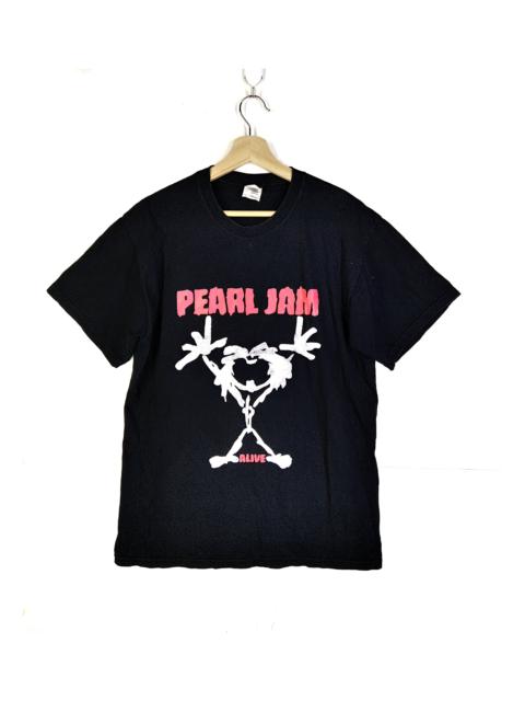 Other Designers Band Tees × Vintage - ❗Final Drop❗Vintage Pearl Jam Alive Cover Album Tshirt