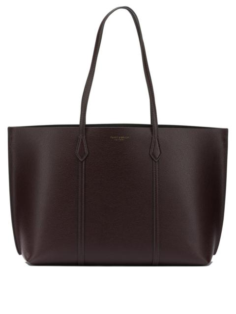 TORY BURCH Tory Burch Bordeaux Leather Shoulder Bag