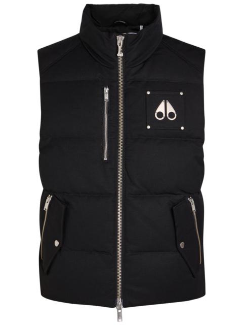 MOOSE KNUCKLES Moose Knuckles Westmount Padded Cotton-blend Gilet