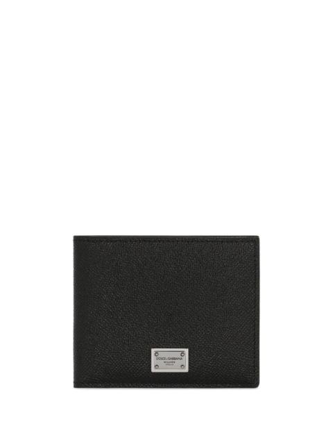 Dolce & Gabbana Dolce & Gabbana Men Bi-Fold Leather Wallet
