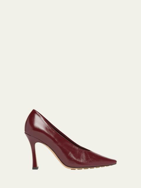 Bottega Veneta Leather Stiletto Sporty Pumps