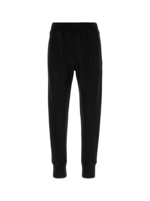 Jil Sander Black wool joggers