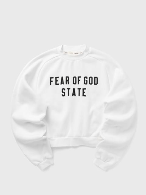 ESSENTIALS WMNS FLEECE RAGLAN CREWNECK