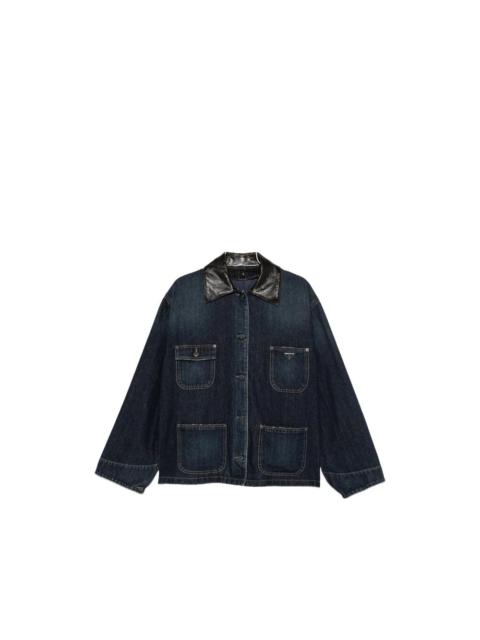 Prada Prada Blue Jackets - Denim Jackets Women