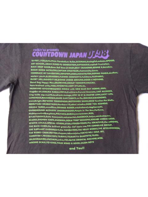 Other Designers Vintage - Rockin'on Present Countdown Japan 07 08 List Band and Brand